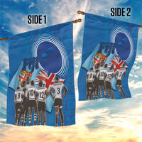 Fiji Rugby Sevens Garden Flag Commemorate Gold Medal - Rio de Janeiro 2016 LT03 - Polynesian Pride
