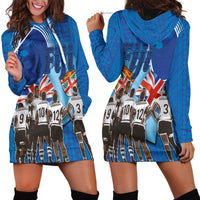 Fiji Rugby Sevens Hoodie Dress Commemorate Gold Medal - Rio de Janeiro 2016 LT03 - Polynesian Pride