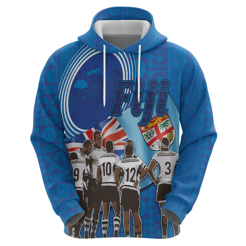 Fiji Rugby Sevens Zip Hoodie Commemorate Gold Medal - Rio de Janeiro 2016
