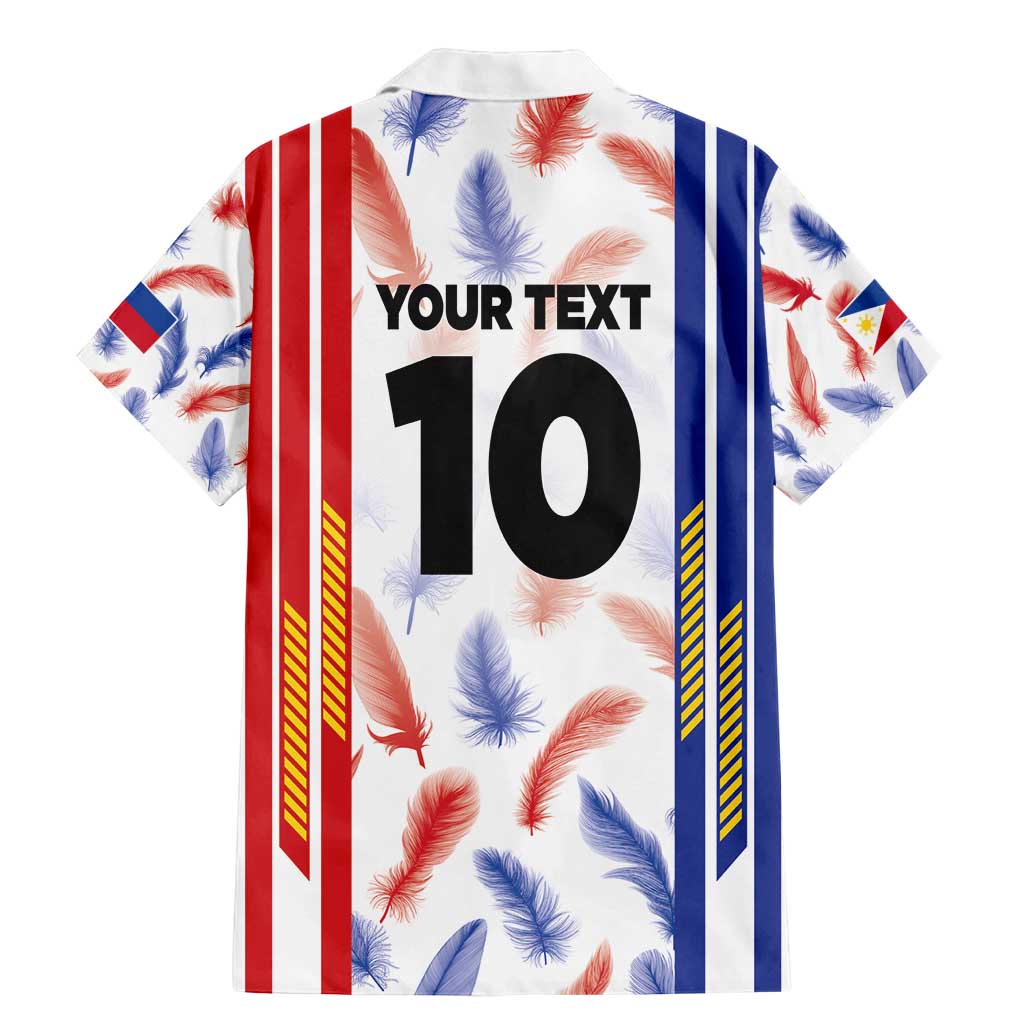 Custom Philippines Champions Football Jersey Family Matching Mermaid Dress and Hawaiian Shirt LT03 - Polynesian Pride