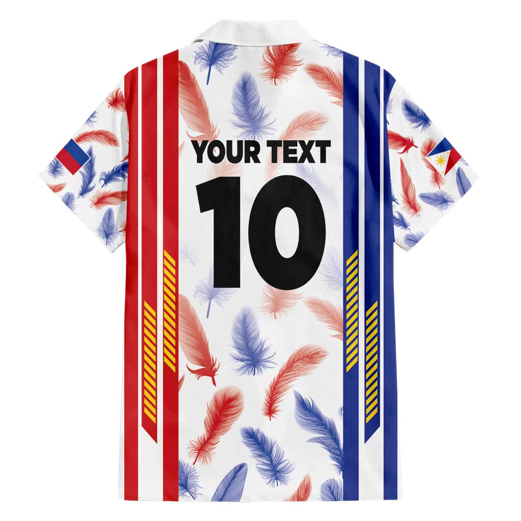 Custom Philippines Champions Football Jersey Family Matching Short Sleeve Bodycon Dress and Hawaiian Shirt LT03 - Polynesian Pride