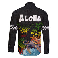 Hawaii Lei Day Family Matching Short Sleeve Bodycon Dress and Hawaiian Shirt Hibiscus Wreath and Polynesian Pattern