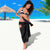 Hawaiian Lei Plumeria and Tropical Leaves Sarong Watercolor Style