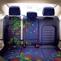 Matariki New Zealand Maori and Pohutukawa Back Car Seat Cover Galaxy Blue Sky Style LT03 - Polynesian Pride