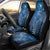Matariki New Zealand Maori Silver Fern Car Seat Cover Galaxy Blue Sky Style