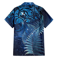 Matariki New Zealand Maori Silver Fern Hawaiian Shirt Galaxy Blue Sky Style LT03 - Polynesian Pride