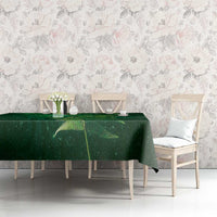 Matariki New Zealand Maori Silver Fern Tablecloth Galaxy Green Sky Style