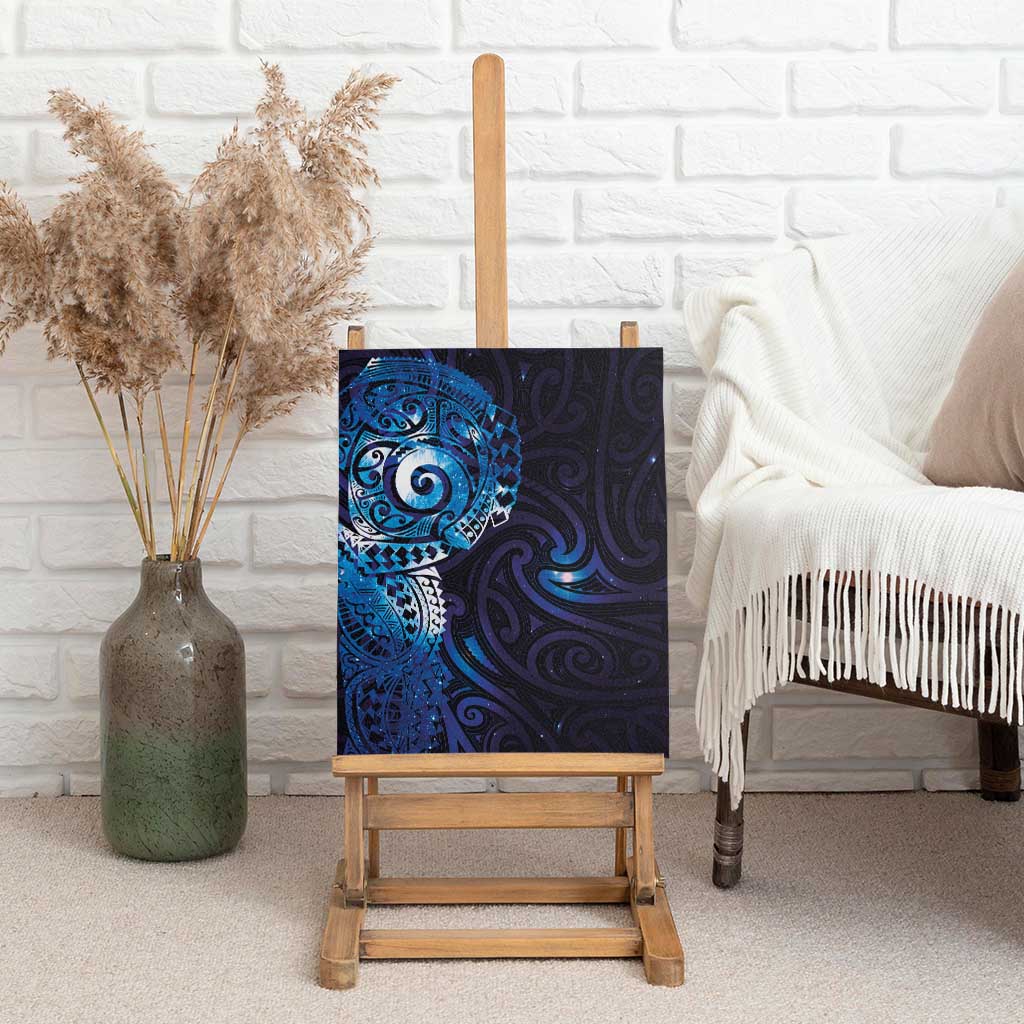 Matariki New Zealand Maori Koru Art Tattoo Canvas Wall Art New Year Galaxy Blue Sky Style LT03 - Polynesian Pride