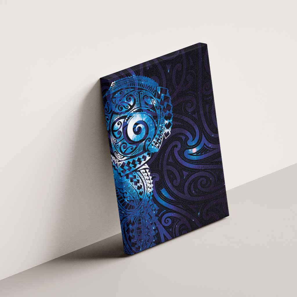 Matariki New Zealand Maori Koru Art Tattoo Canvas Wall Art New Year Galaxy Blue Sky Style LT03 - Polynesian Pride