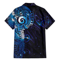 Matariki New Zealand Maori Koru Art Tattoo Family Matching Mermaid Dress and Hawaiian Shirt New Year Galaxy Blue Sky Style LT03 - Polynesian Pride