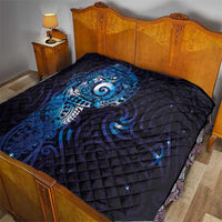Matariki New Zealand Maori Koru Art Tattoo Quilt New Year Galaxy Blue Sky Style LT03 - Polynesian Pride