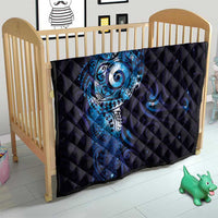 Matariki New Zealand Maori Koru Art Tattoo Quilt New Year Galaxy Blue Sky Style LT03 - Polynesian Pride