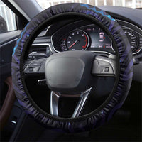 Matariki New Zealand Maori Koru Art Tattoo Steering Wheel Cover New Year Galaxy Blue Sky Style LT03 - Polynesian Pride