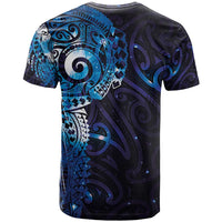 Matariki New Zealand Maori Koru Art Tattoo T Shirt New Year Galaxy Blue Sky Style LT03 - Polynesian Pride
