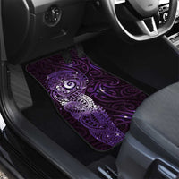 Matariki New Zealand Maori Koru Art Tattoo Car Mats New Year Galaxy Purple Sky Style LT03 - Polynesian Pride