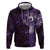 Matariki New Zealand Maori Koru Art Tattoo Hoodie New Year Galaxy Purple Sky Style