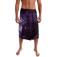 Matariki New Zealand Maori Koru Art Tattoo Lavalava New Year Galaxy Purple Sky Style LT03 Purple - Polynesian Pride