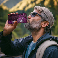 Matariki New Zealand Maori Koru Art Tattoo 4 in 1 Can Cooler Tumbler New Year Galaxy Pink Sky Style LT03 - Polynesian Pride