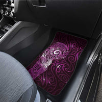 Matariki New Zealand Maori Koru Art Tattoo Car Mats New Year Galaxy Pink Sky Style LT03 - Polynesian Pride