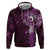 Matariki New Zealand Maori Koru Art Tattoo Hoodie New Year Galaxy Pink Sky Style