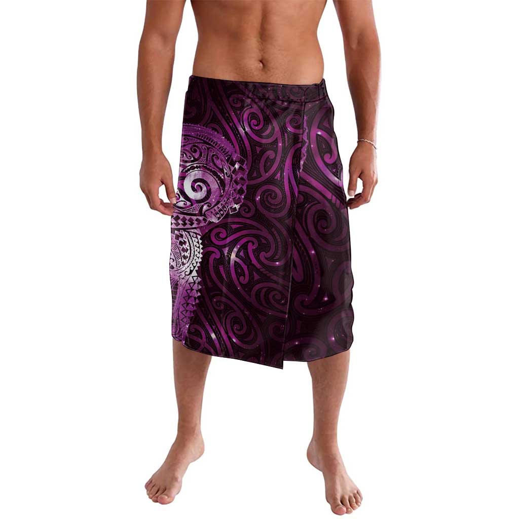 Matariki New Zealand Maori Koru Art Tattoo Lavalava New Year Galaxy Pink Sky Style LT03 Pink - Polynesian Pride