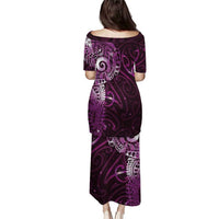 Matariki New Zealand Maori Koru Art Tattoo Puletasi New Year Galaxy Pink Sky Style LT03 - Polynesian Pride