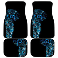 New Zealand Maori Koru Art Traditional Tattoo Car Mats Paua Shell LT03 - Polynesian Pride