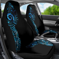New Zealand Maori Koru Art Traditional Tattoo Car Seat Cover Paua Shell LT03 - Polynesian Pride