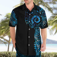 New Zealand Maori Koru Art Traditional Tattoo Hawaiian Shirt Paua Shell LT03 - Polynesian Pride