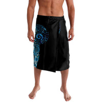 New Zealand Maori Koru Art Traditional Tattoo Lavalava Paua Shell LT03 Black - Polynesian Pride