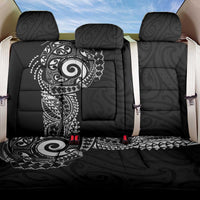 New Zealand Maori Koru Art Traditional Tattoo Back Car Seat Cover Simple Style LT03 One Size Black - Polynesian Pride