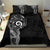 New Zealand Maori Koru Art Traditional Tattoo Bedding Set Simple Style