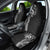 New Zealand Maori Koru Art Traditional Tattoo Car Seat Cover Simple Style