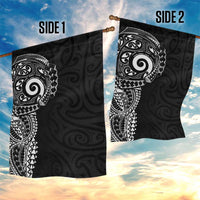 New Zealand Maori Koru Art Traditional Tattoo Garden Flag Simple Style LT03 - Polynesian Pride