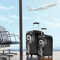 New Zealand Maori Koru Art Traditional Tattoo Luggage Cover Simple Style LT03 - Polynesian Pride