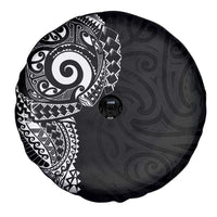 New Zealand Maori Koru Art Traditional Tattoo Spare Tire Cover Simple Style LT03 - Polynesian Pride
