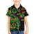 New Zealand Koru Plants and Pohutukawa Hawaiian Shirt Maori Tattoo Pattern