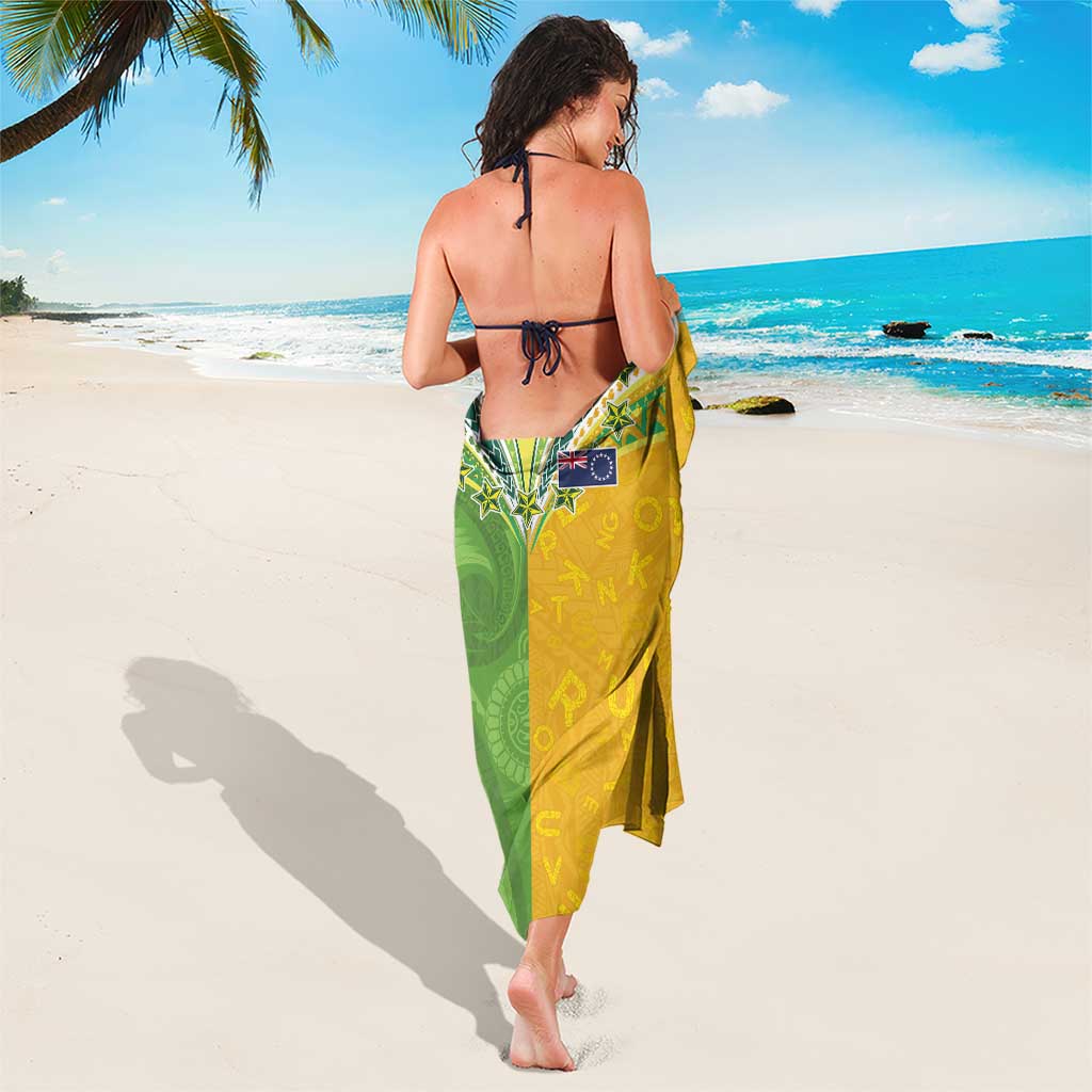 Cook Islands Language Week Sarong Tatau Pattern and Rarotongan Alphabet - Polynesian Pride