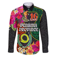 Personalised Penama Day Family Matching Short Sleeve Bodycon Dress and Hawaiian Shirt Proud To Be A Ni-Van Beauty Pacific Flower LT03 - Polynesian Pride