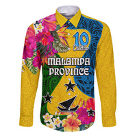 Personalised Malampa Day Family Matching Summer Maxi Dress and Hawaiian Shirt Proud To Be A Ni-Van Beauty Pacific Flower LT03 - Polynesian Pride