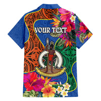 Personalised Tafea Day Kid Hawaiian Shirt Proud To Be A Ni-Van Beauty Pacific Flower LT03 - Polynesian Pride