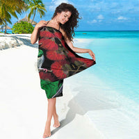 New Zealand Kereru And Pohutukawa Sarong Maori Tribal Tattoo LT03 - Polynesian Pride
