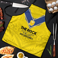 Niue Rugby Apron Six Eight Three to The World - Hiapo Tribal Motif