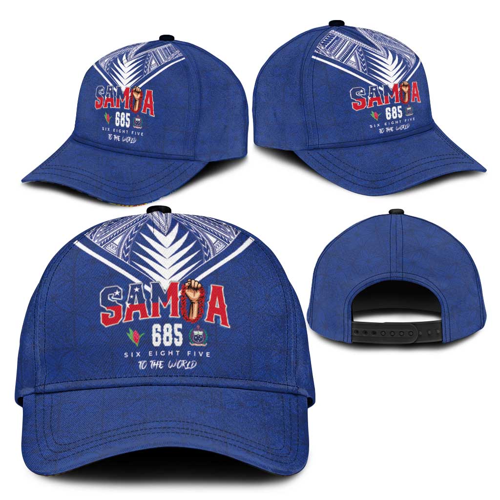 Samoa Rugby Classic Cap Six Eight Five to The World - Pacific Motif