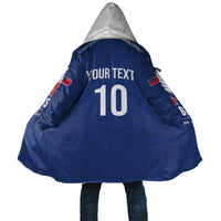 Samoa Rugby Custom Cloak Six Eight Five to The World - Pacific Motif