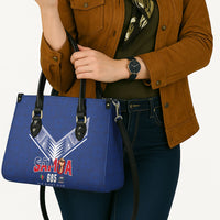 Samoa Rugby Leather Bag Six Eight Five to The World - Pacific Motif