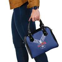 Samoa Rugby Shoulder Handbag Six Eight Five to The World - Pacific Motif