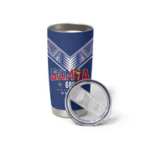 Samoa Rugby Custom Tumbler Cup Six Eight Five to The World - Pacific Motif