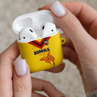 Papua New Guinea Rugby AirPods Case Six Seven Five to The World - Melanesian Pattern