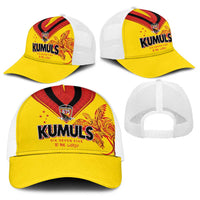 Papua New Guinea Rugby Baseball Net Cap Six Seven Five to The World - Melanesian Pattern